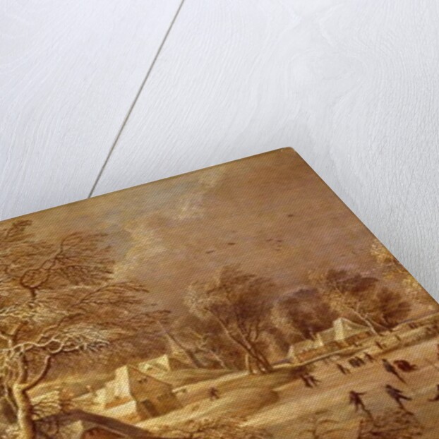 The Old Village under Snow by David the Elder Teniers