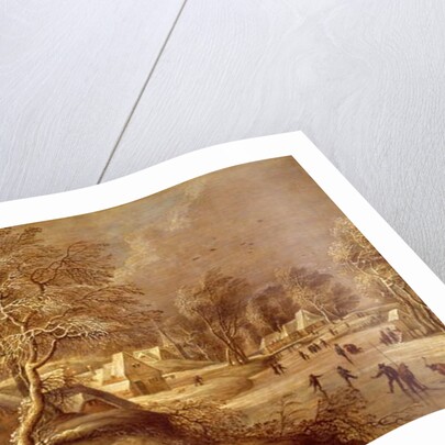 The Old Village under Snow by David the Elder Teniers