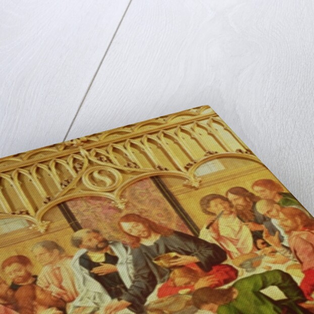 The Last Supper by Master of the Evora Altarpiece