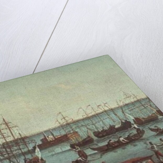 Noblemen Fishing in the Canal Orfano by Gabriele Bella