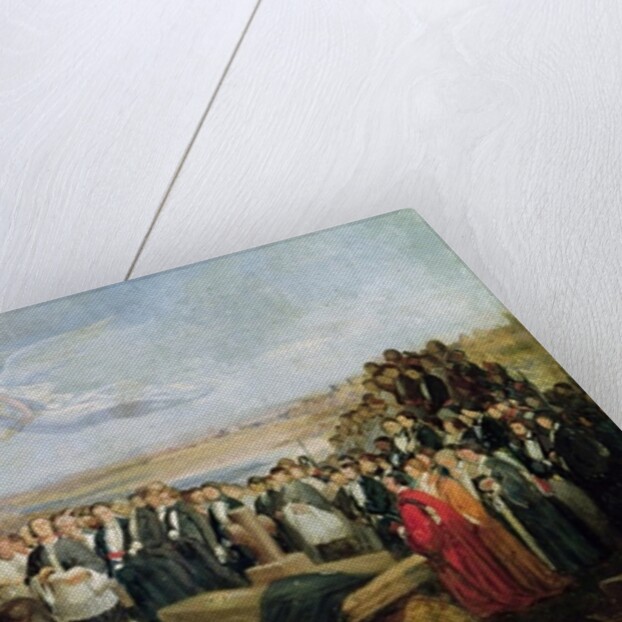 Burial of the Vicomte de Chateaubriand at Grand-Be, 19th July 1848 by Valentin Louis Doutreleau