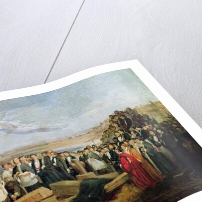 Burial of the Vicomte de Chateaubriand at Grand-Be, 19th July 1848 by Valentin Louis Doutreleau