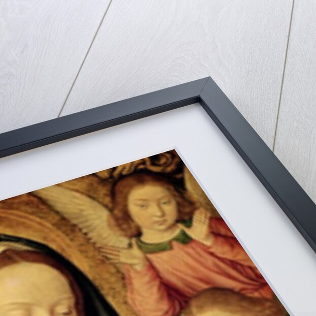 The Virgin and Child Adored by Angels by Master of Moulins