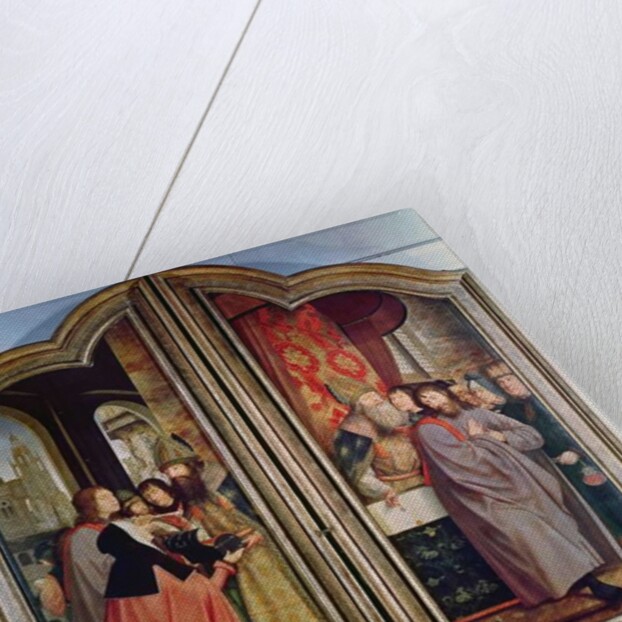 The Holy Kinship, or the Altarpiece of St. Anne by Quentin Massys or Matsys