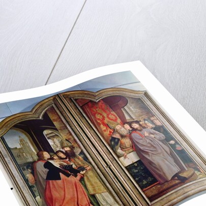 The Holy Kinship, or the Altarpiece of St. Anne by Quentin Massys or Matsys