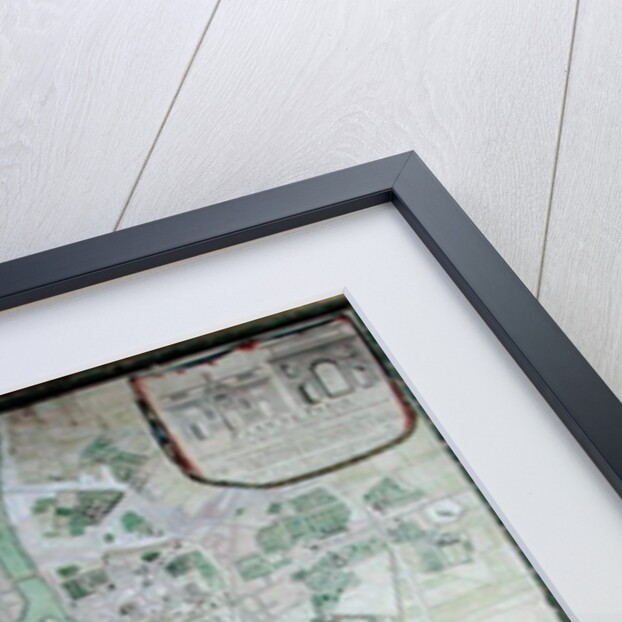 Plan of Paris, 1676 by Pierre Bullet