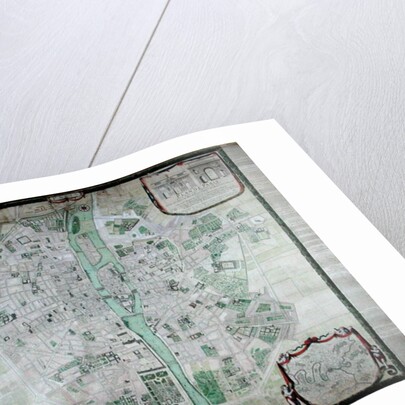 Plan of Paris, 1676 by Pierre Bullet