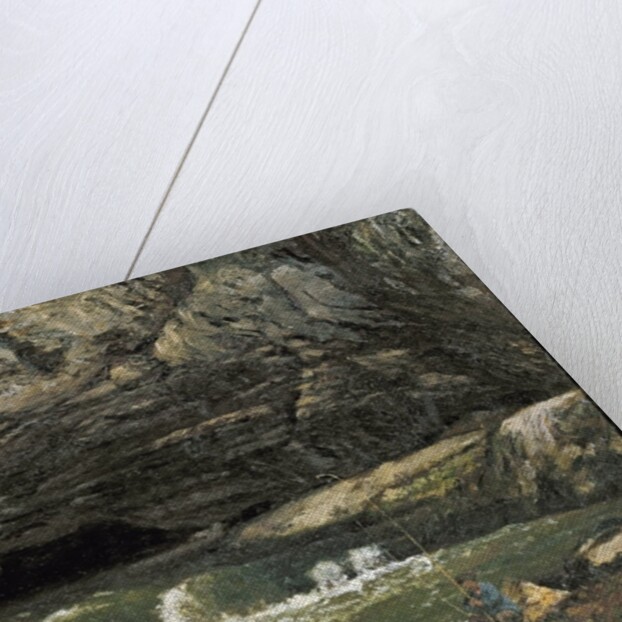 The Source of the Loue or La Grotte Sarrazine by Gustave Courbet