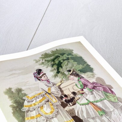 Female fashions by French School