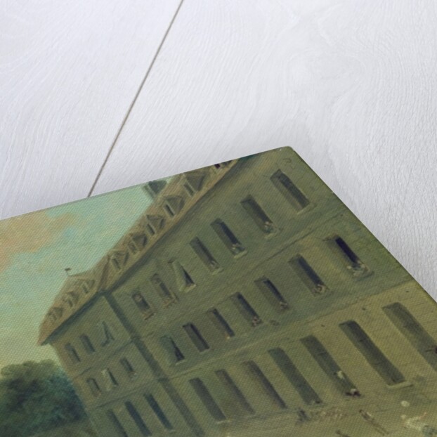 Recreation at the Saint-Lazare Prison by Hubert Robert