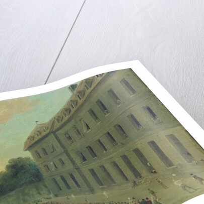 Recreation at the Saint-Lazare Prison by Hubert Robert