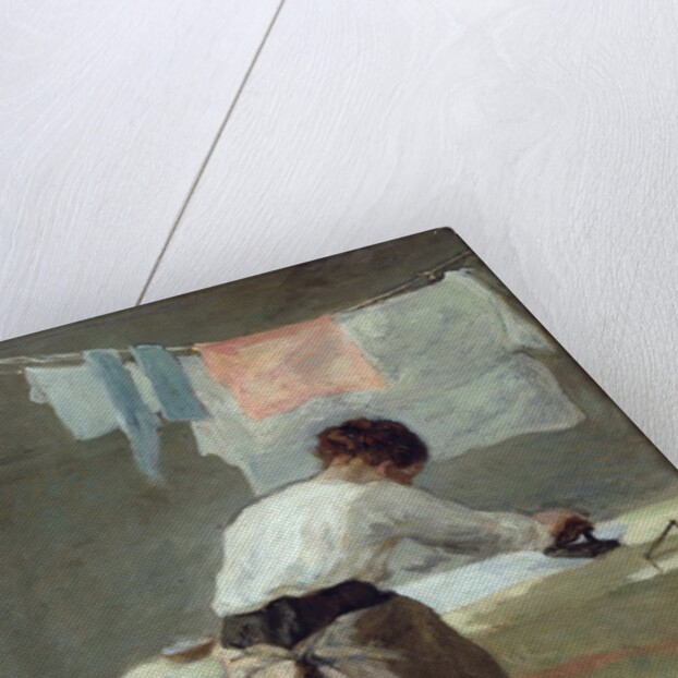 Woman Ironing by Armand-Desire Gautier