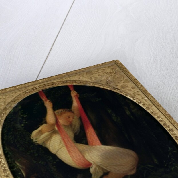 Young Girl on a Swing, 1845 by Hippolyte Delaroche