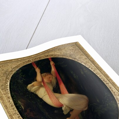 Young Girl on a Swing, 1845 by Hippolyte Delaroche