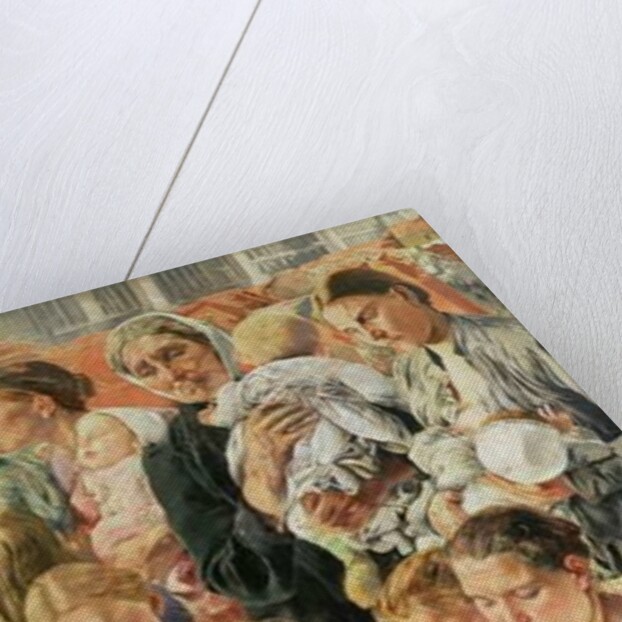 The Women, right panel from The Ages of the Worker, 1895 by Leon Henri Marie Frederic