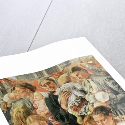 The Women, right panel from The Ages of the Worker, 1895 by Leon Henri Marie Frederic