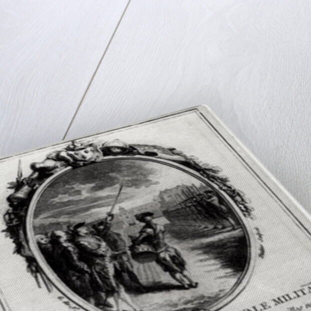 Louis XV Visiting the Ecole Militaire in Paris, 12nd August 1760 by Gabriel de Saint-Aubin