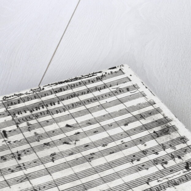 Ms.1548 Overture of the opera 'Don Giovanni' by Wolfgang Amadeus Mozart