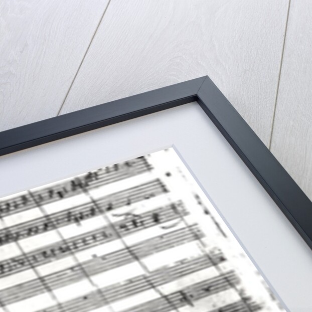 Ms.1548 Overture of the opera 'Don Giovanni' by Wolfgang Amadeus Mozart