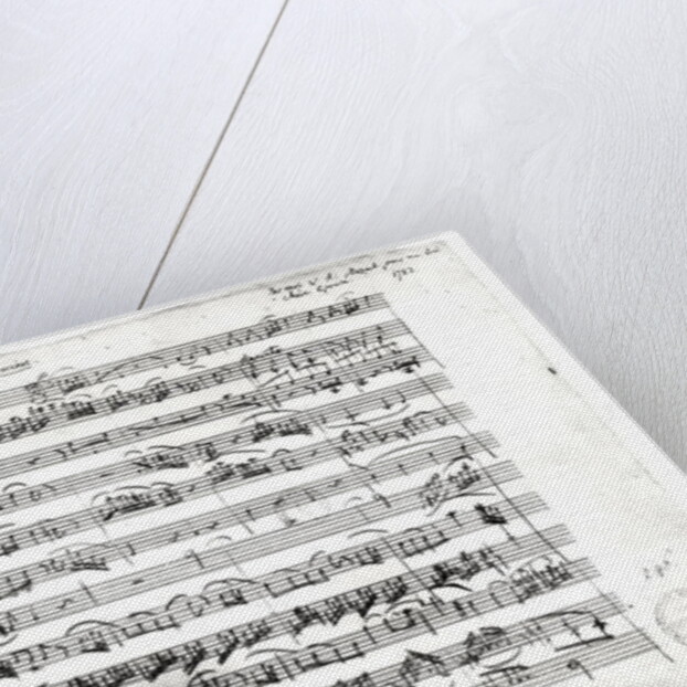 Ms.225 Sonate Premiere for violin and harpsichord in C major 1782 by Wolfgang Amadeus Mozart