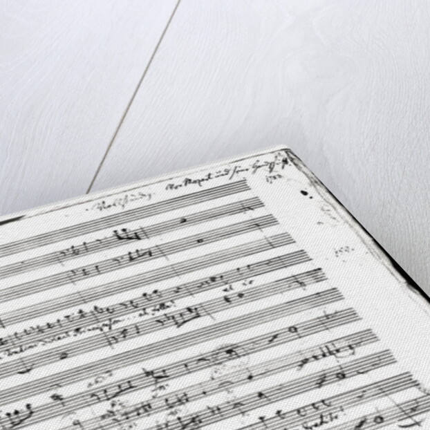 Cosi Dunque Tradisci..., recitative and aria, 1783 by Wolfgang Amadeus Mozart