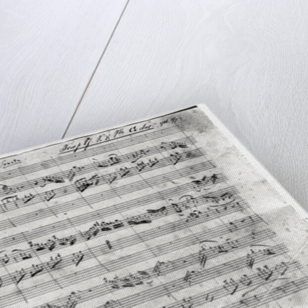 Trio in G major for violin, harpsichord and violoncello 1786 by Wolfgang Amadeus Mozart