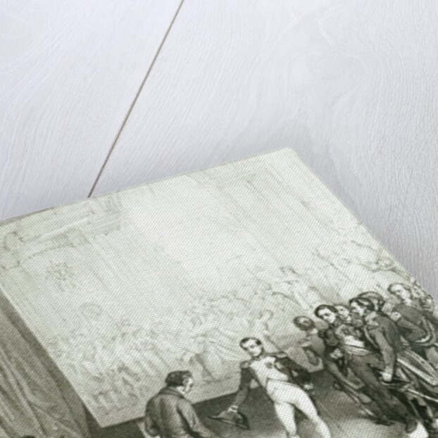 Napoleon I Visiting the Studio of David, 4th January 1808, c.1838 by Emile Lassalle