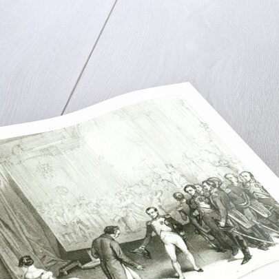 Napoleon I Visiting the Studio of David, 4th January 1808, c.1838 by Emile Lassalle