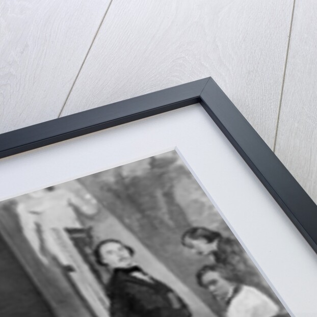 The Studio of the Painter by Jean Francois Gigoux