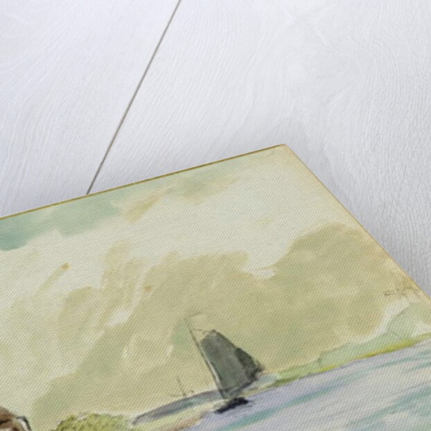 The Banks of the River Meuse in Overschi, 1897 by Albert-Charles Lebourg