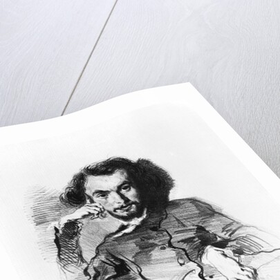 Charles Baudelaire 1844 by Emile Deroy