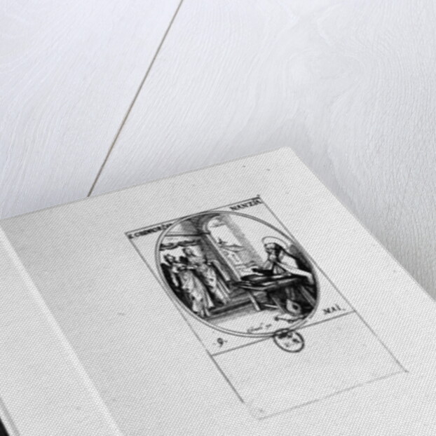 Gaius Cornelius Tacitus engraved by Julien and St. Gregory of Nazianzus engraved by Israel by School French