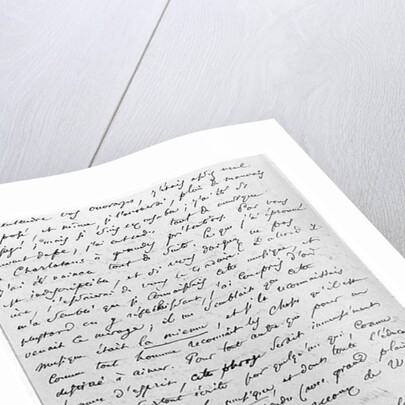 Letter to Richard Wagner 17th February 1860 by Charles Pierre Baudelaire