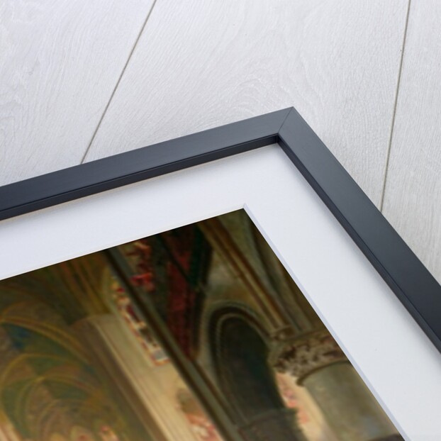 Estates General of Paris Meeting in Notre-Dame after the Death of Charles IV, 1st February 1328, 1841 by Jean Alaux