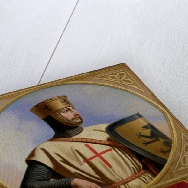 Robert II le Hierosolymitain, Count of Flanders 1843 by Henri Decaisne