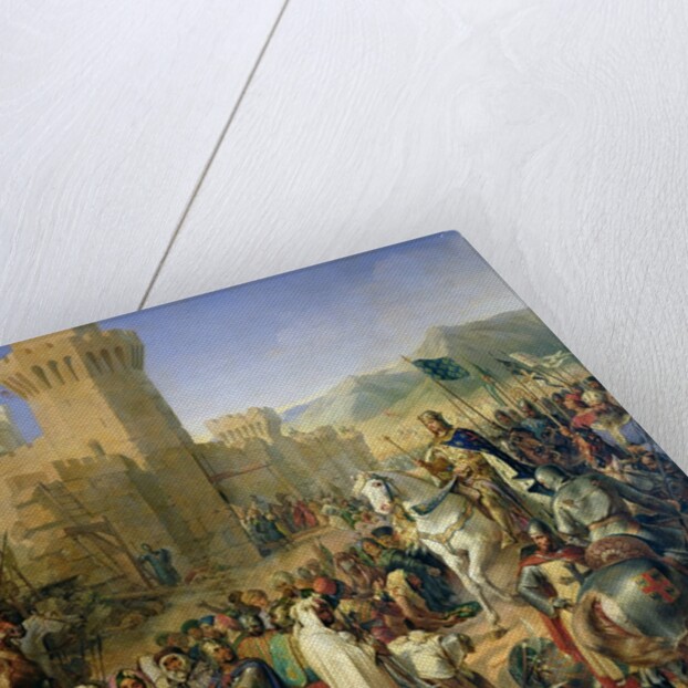 Ptolemais returns to King Philip Augustus and King Richard the Lionheart on July 13th 1191, 1840 by Merry Joseph Blondel