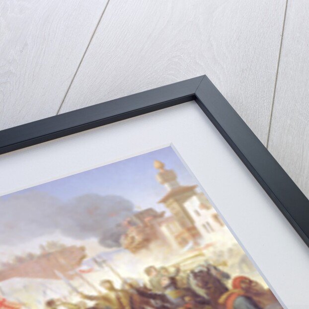 Taking of Jerusalem by the Crusaders, 15th July 1099, 1847 by Emile Signol