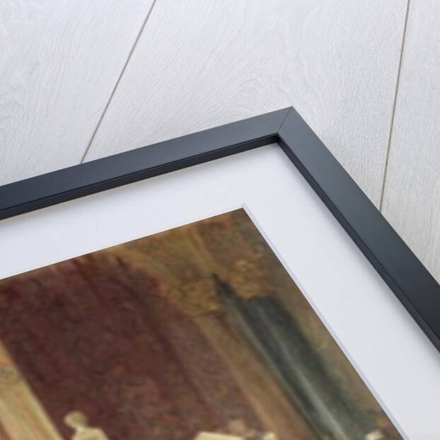 St. Louis King of France Receiving Robert Patriarch of Jerusalem, in Damietta in 1249, 1846 by Oscar Gue