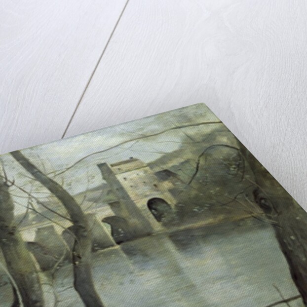 The Bridge at Mantes by Jean Baptiste Camille Corot