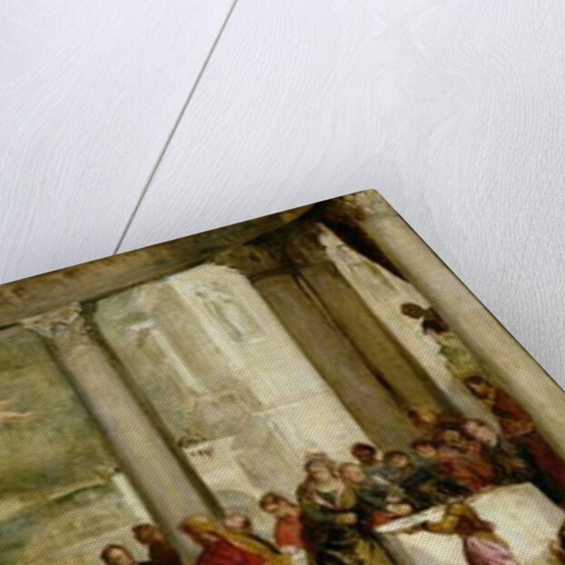 The Meal at the House of Simon the Pharisee, after a painting by Veronese 1860 by Berthe Morisot