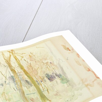 Red Trees, 1885 by Berthe Morisot