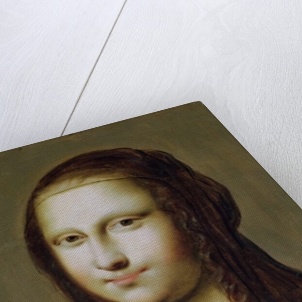 Portrait of a Woman Inspired by the Mona Lisa by Jean Ducayer