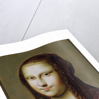 Portrait of a Woman Inspired by the Mona Lisa by Jean Ducayer