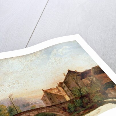 The Pont de Nahin at Ornans, c.1837 by Gustave Courbet