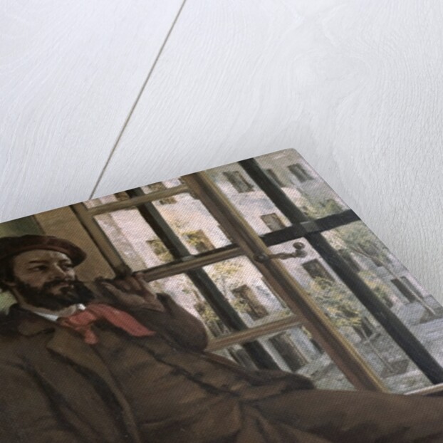 Self Portrait at Sainte-Pelagie, 1871 by Gustave Courbet