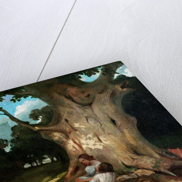 The Large Oak, 19th century by Gustave Courbet