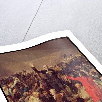 The Tennis Court Oath, 20th June 1789, detail, 1791 by Jacques Louis David