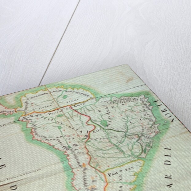 Map of South America, 1777 by Spanish School