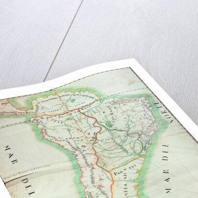 Map of South America, 1777 by Spanish School