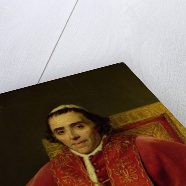 Portrait of Pope Pius VII, 1805 by Jacques Louis David